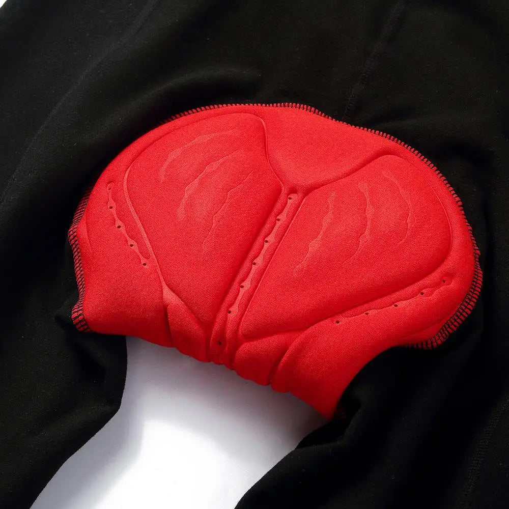 NEW Arrivals S-3XL US/EU Size Men Winter Fleece Cycling Thermal Pants Mountain Bike Gel Padded Tights Windproof Leggings Bicycle Clothing Thermal MTB Bike Long Trousers Sports Apparel Supplies