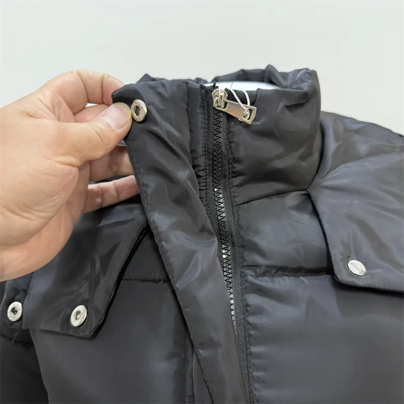 4 Colors M-3XL Plus Size Autumn Winter Women's Comfortable Parkas Coat Thick Warm Woven Block Hooded Jacket Long Parker Coat Casual Outerwear Ladies Winter Clothing Supplies