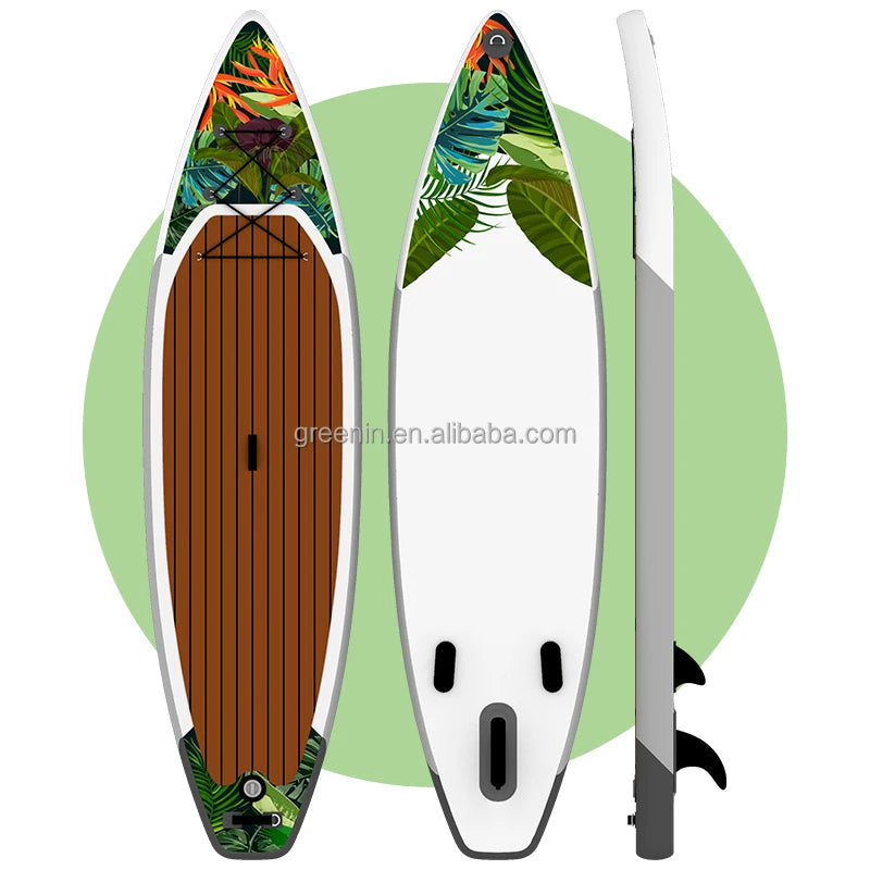 NEW Arrivals Carbon Fiber Stand-Up Paddle Board (SUP) Durable Inflatable with Pump Accessory Lake River Surfing Supplies