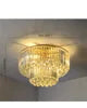 HOT SALE Villa Home Luxury K9 Crystal Chandelier 5 Years Warranty Contemporary Square Gold Luxury Ceiling Light LED Creative Crystal Lamp Fixtures Home  Decoration Lighting Supplies