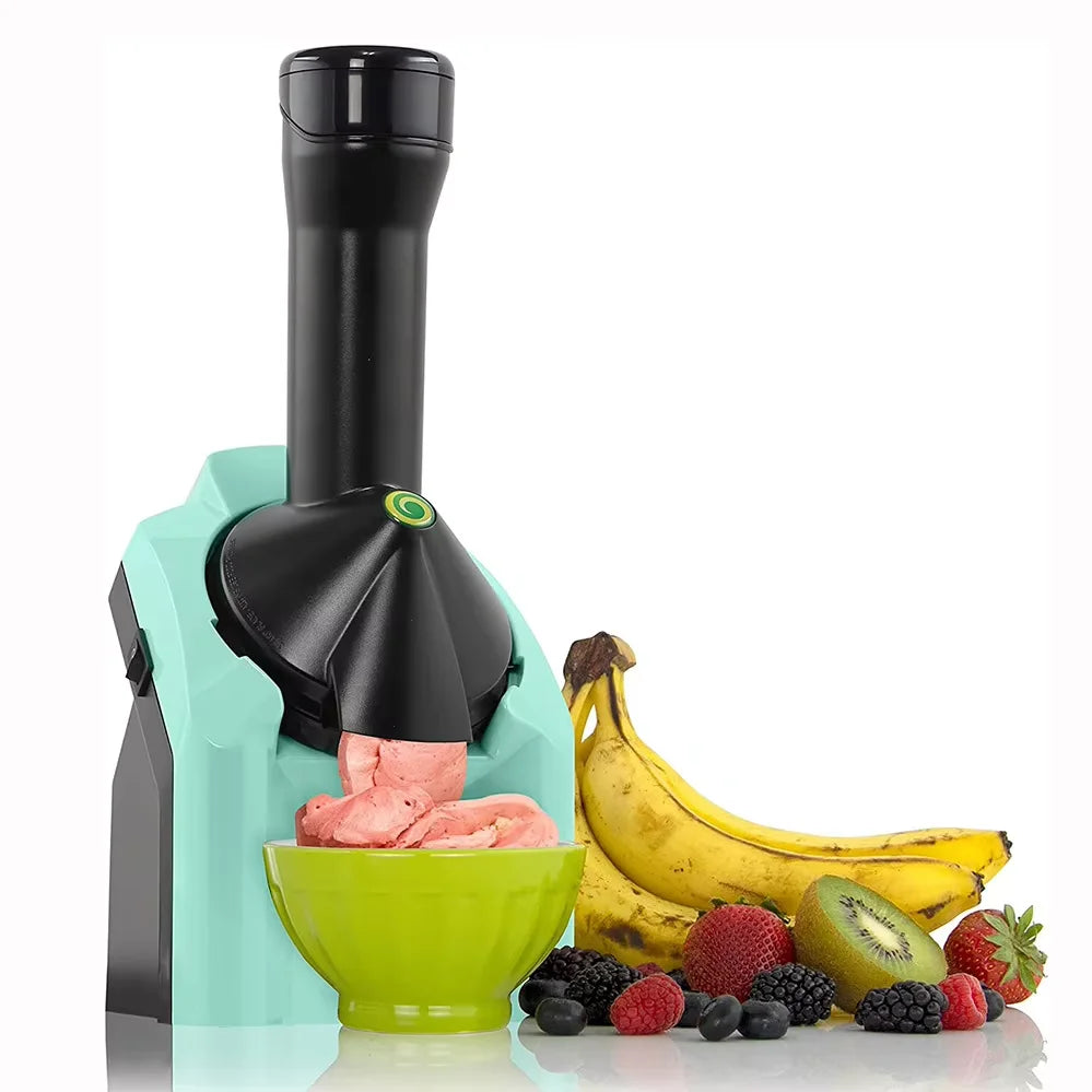 NEW Modern Household Electric Ice Cream Maker Fruit Frozen Yogurt Machine Smoothie Sorbet Soft Serve Dessert Maker Home Electric Appliances Supplies