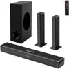 NEW Set Professional Bluetooth Home Theater Wireless Speaker 5.1ch Detachable  for Smart TV Home Theatre System with Subwoofer Remote Control