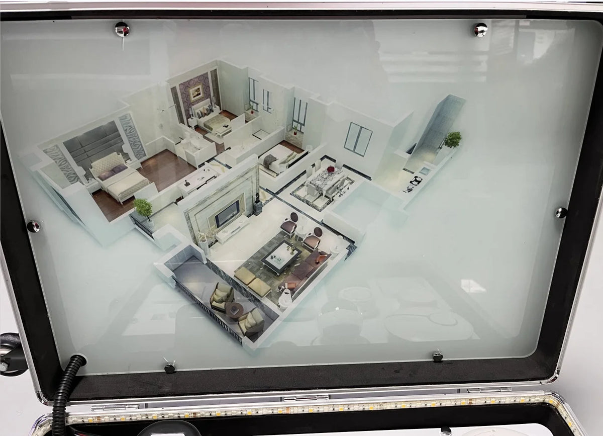 HOT SALE Home Villa TUYA APP Smart Home Solution Customizable Brand Business Intelligent Demo Case Android Operation Wi-Fi Zigbee Bar