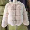 NEW Arrivals 10 Colors S-6XL Plus Size Women's Artificial Fur Jacket Versatile Faux Fur Short Jacket Outerwear Bomber Coats Evening Party Night Clubwear Coats Women Winter Apparel Supplies