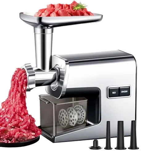 USB Powered NEW Electric 700W Stainless Steel Household Meat Grinder Machine Mince Sausages Filled Kitchenware Accessories Cooking Tools