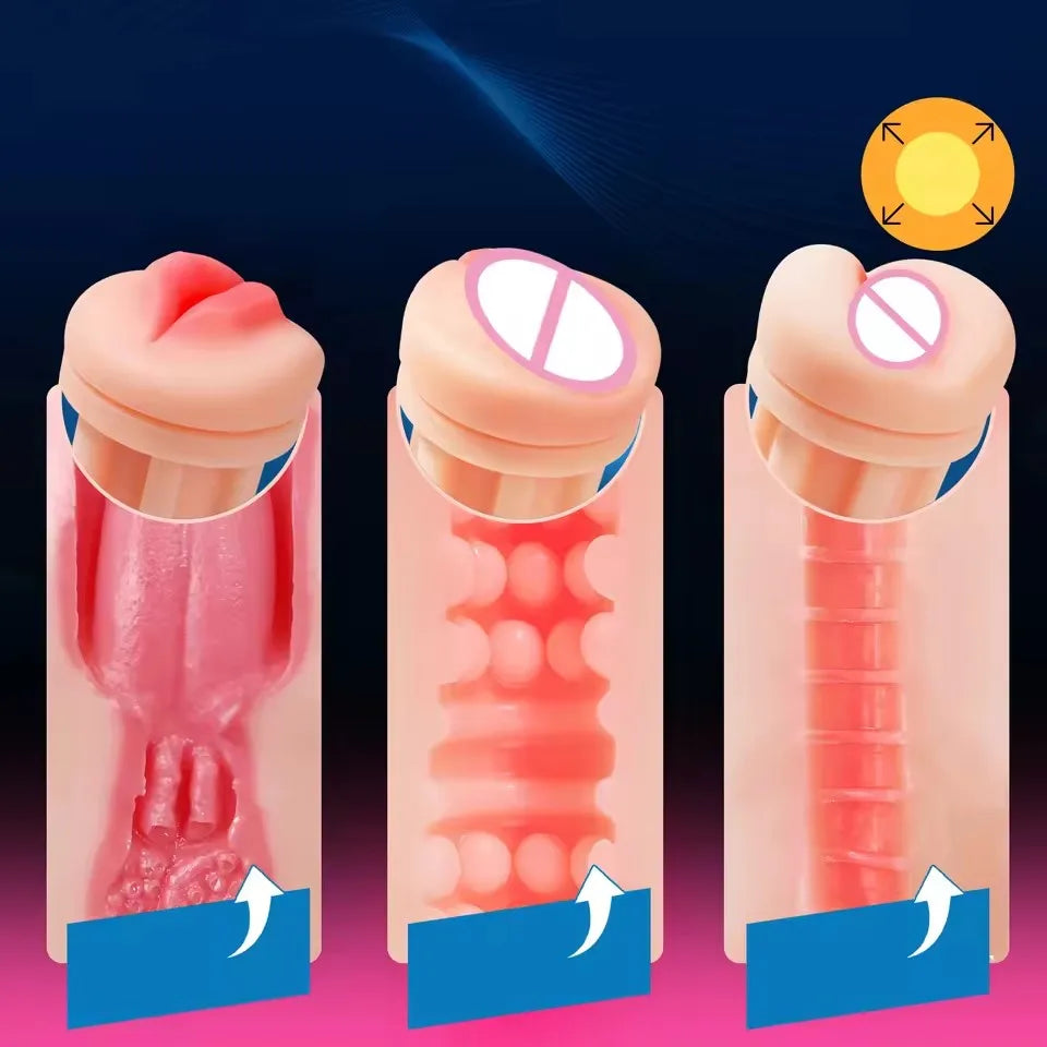 9 Stormy Vacuum Sucking + Vibration Modes Fully Automatic Male Masturbator Aircraft Cup Super Tight Vibrating Stimulator Features APP Control Interactive Masturbator Sex Toys Adults Sex Store Supplies
