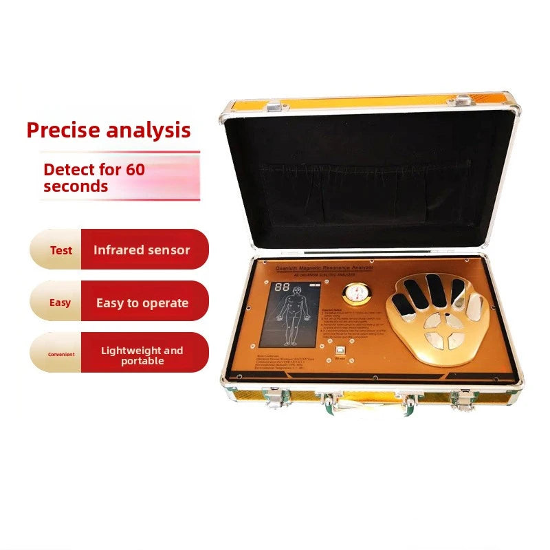 HOT SALE Quantum Resonance Magnetic Analyzer Health Analyzer Detector Analysis Tester for Medical Laboratory Body Analyzer 15th Gen USA-Innovative Vitamin Detector Tester for Home Use Vietnam Model