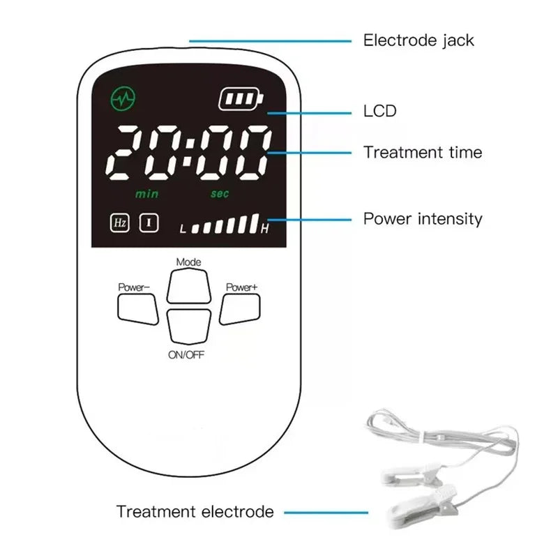 HOT SELLING Anxious Headache Migraine Depress Relief Vagus Nerve Stimulation EMS CE Certified Anti-Stress Microcurrent Sleep Aid Device 1000ml Capacity Pad for Deep Sleep Home Use Healthcare Supply 3-Year Shelf Life