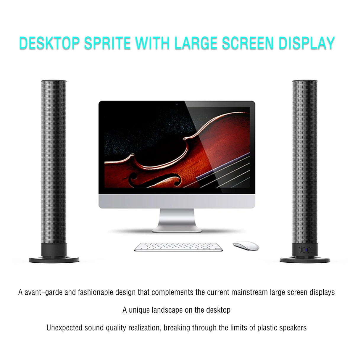 NEW Set BS-56 Home Theater Sound System with Bluetooth Speakers with Subwoofer and Optical for Enhanced Movie and Music Audio for PC/TV