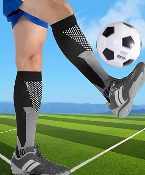 3/4/5/6 Pairs  New Compression Socks Men Women Medical Varicose Veins Edema Diabetes Socks Soccer Football Stockings