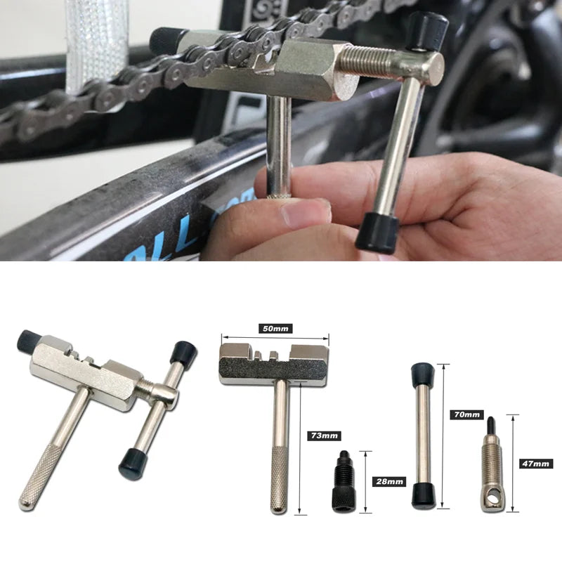 Bicycle Repair Tool Kits Mini Chain Link Pliers 6/7/8/9/10/11/12 Speed Magic Buckle Chain Breaker MTB Road Bike Accessories