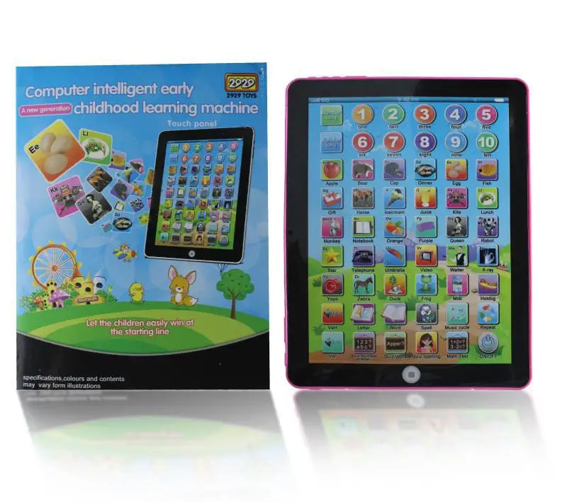Electric Kids Study Laptop Toys English Learning Pad Educational Tablet for Children