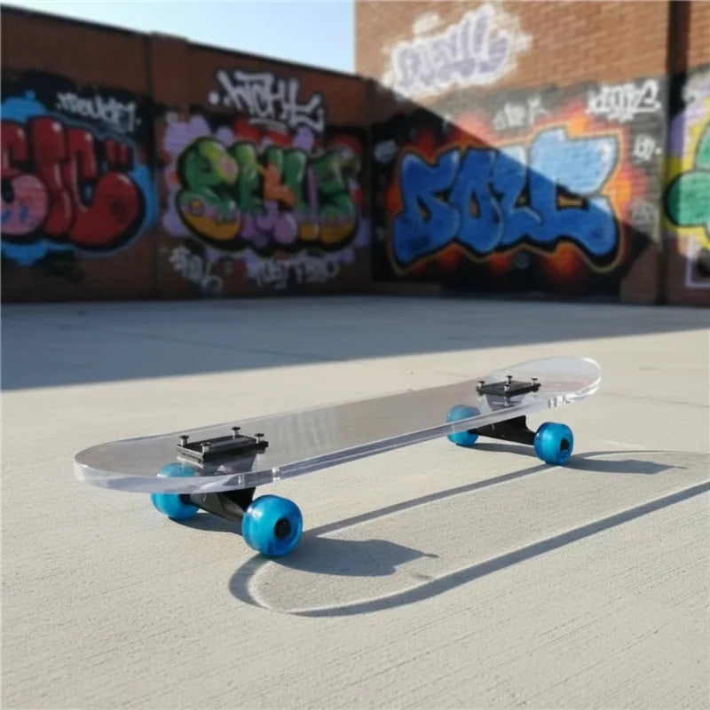 Top Quality Teenagers Transparent Acrylic Surf Skate Board Complete Surf Skateboard Outdoor Sport Activities Supplies