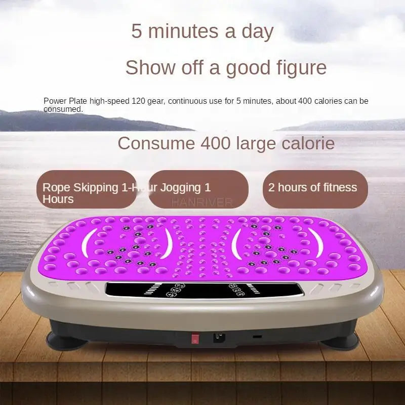 Slimming Electric Machine Shaking Machine Lazy Thin Belly Stovepipe Artifact Slimming Belt Weight Loss Weight Home Fitness Equipment