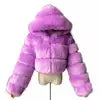 NEW Arrivals S-3XL Plus Size 15 Colors Autumn Winter Warm Faux Fur Jacket for Women's Fluffy Fur Coats Trendy Bubble Outerwear Coat Women Winter Apparel Supplies