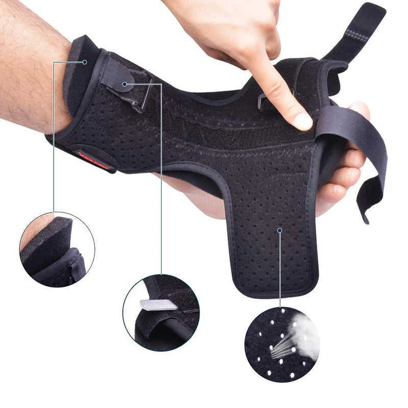 Adjustable Plantar Fasciitis Night Splint Foot Drop Orthosis Stabilizer Brace Support Night Splints Pain Relief Ankle Support