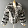 8 Colors S-6XL Plus Size Women's Winter Warm Artificial Fur Top Cropped Bubble Women Coat Jacket Cool Street Outerwear Luxury Female Mink Hair Warm Fur Coats Women Winter Apparel Supplies
