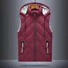 NEW Arrivals Women Men Autumn Spring Top Quality  High Elastic Fabric Hooded Sleeveless Jacket Puffer Vest Windbreaker Tops Outerwear Vest Casual Streetwear Apparel Accessories