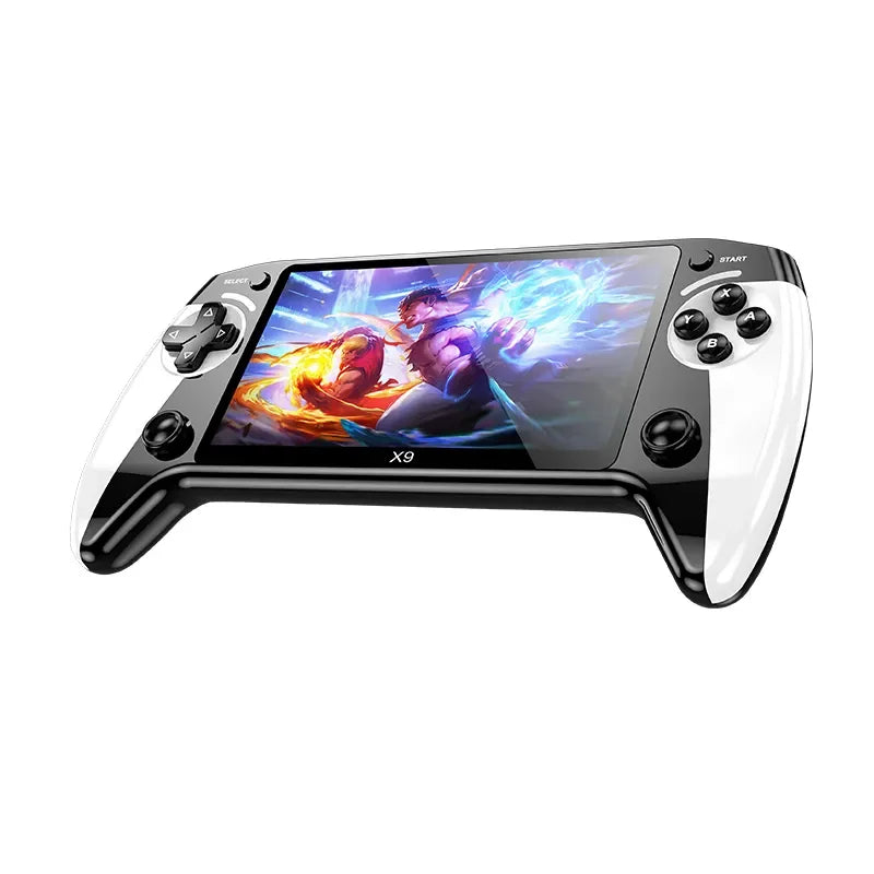 New X9 5.5 Inch Gaming Players Ips Full View Retro Digital Video Game Console for Kids and Adults