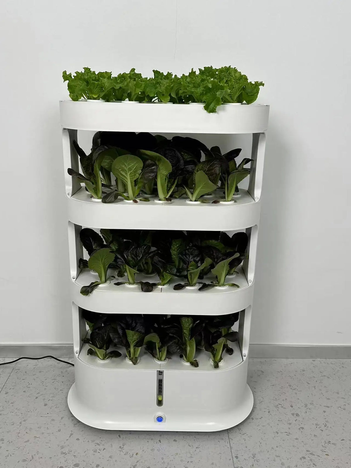 NEW Arrivals Smart Vertical Hydroponic Garden Home for Strawberry Planter Indoor Planting Vegetable Planter Self Watering Flower Pot Plants Growth Tower Automatic Hydroponic Led Lights System Vertical Garden