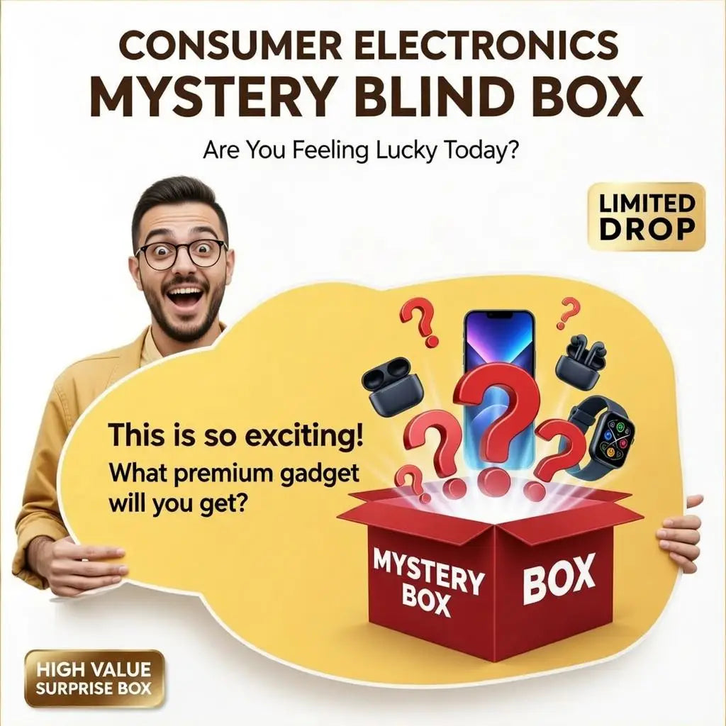 Random 3C Electronic Blind Box for Gamers Gifts  with Various High-Grade Electronic Items Suitable for Store Promotional Campaigns Electronic Supplies