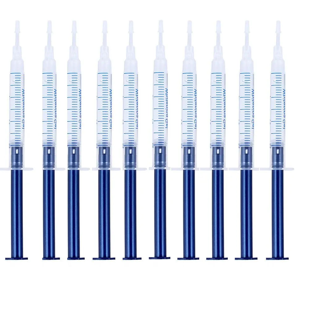 10-20-50 PCS Set Teeth Whitening Gel Dental Bleach Gel Oral Care Bleaching Tooth Whitener Gel 3ml 50 Pcs /20 Pcs /10 Pcs Dental Medical Accessories Oral Hygiene Supplies