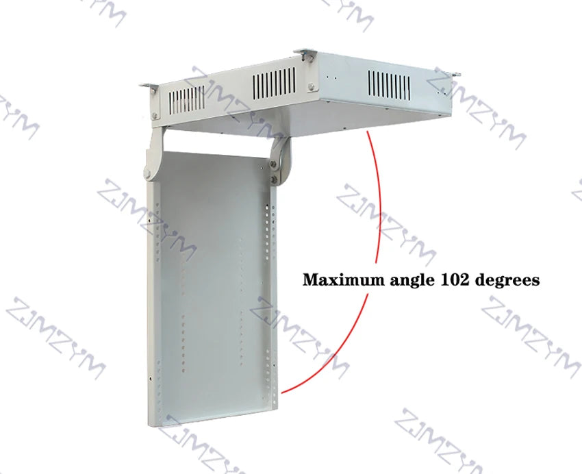 LCD TV Electric Ceiling Turner Inverted Hidden Ceiling Bracket Remote Telescopic Universal 26-100 inch 110V/220V Optional