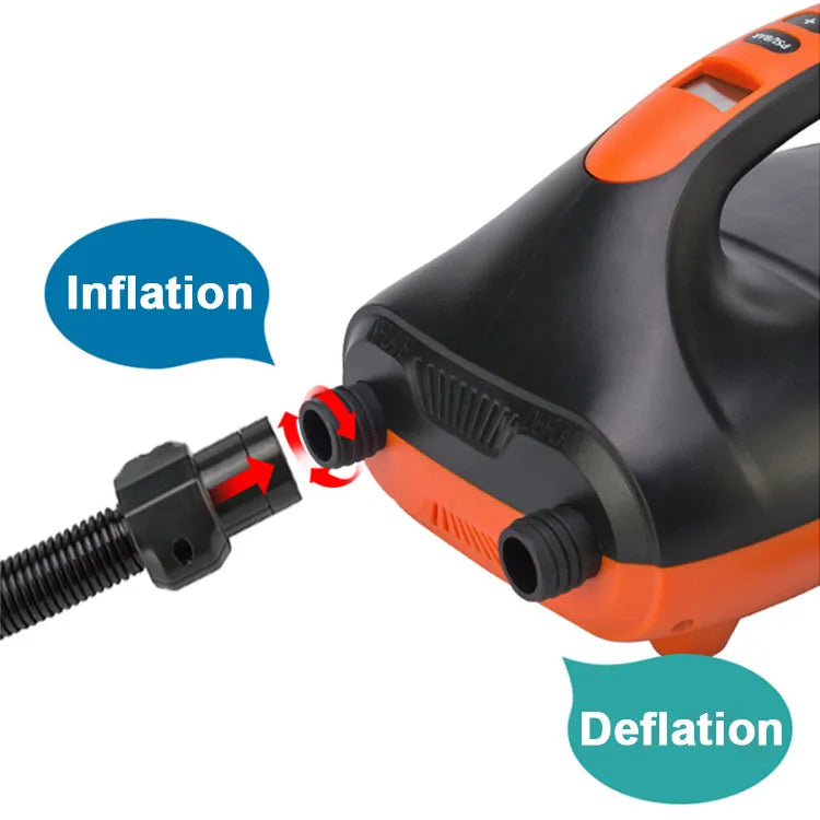Surfboard Bodyboard Electric Pump for Inflatable Stand Up Paddle Board and Inflatable Kayak 20psi Water Sport Accessories