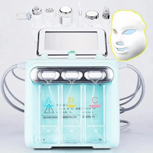6 In 1 H2O2  Water Ox--ygen Jet Peel Hydra Beauty Skin Cleansing Hy-dra Dermabrasion Facial Machine Water Aqua Peeling