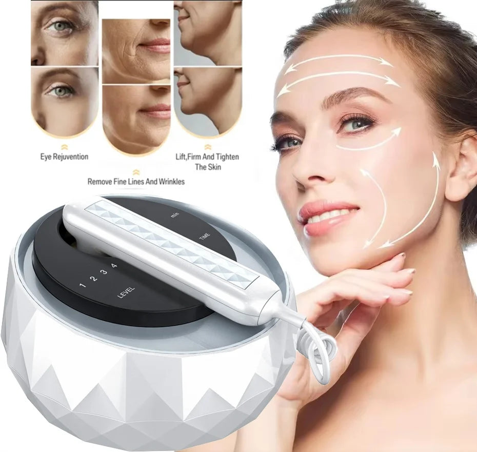 Portable Multipolar Beauty Machine for Home Use Skin Tightening Face Lift with US Plug Massager Feature Women Skin Care Supplies