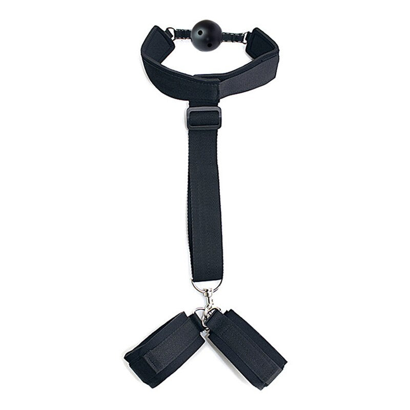 Handcuffs Ankle Neck Sleeves Open Legs Strap Restraint Toys Women Couples Men BDSM Bondage Sets Flirting Vibrator Free Sex Store