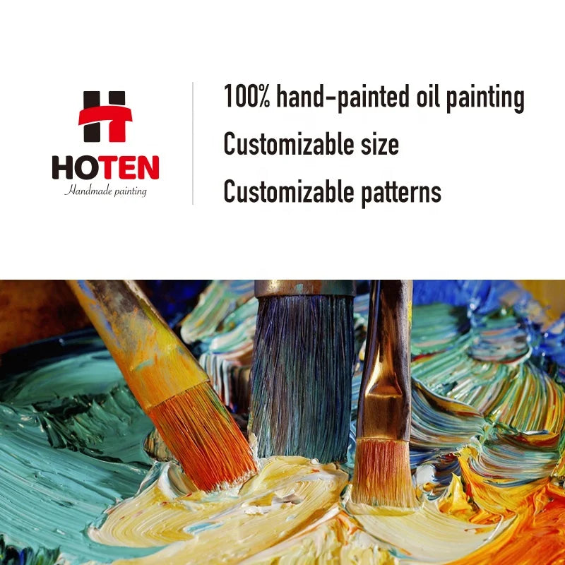 100% Pure Hand-Painted Oil Paints Villa Home Living Room Wall Art Creative Decoration Large Original Handmade Abstract Frameless Oil Canvas Paints Unique Seascape Artwork Home Gallery Wall Decorations