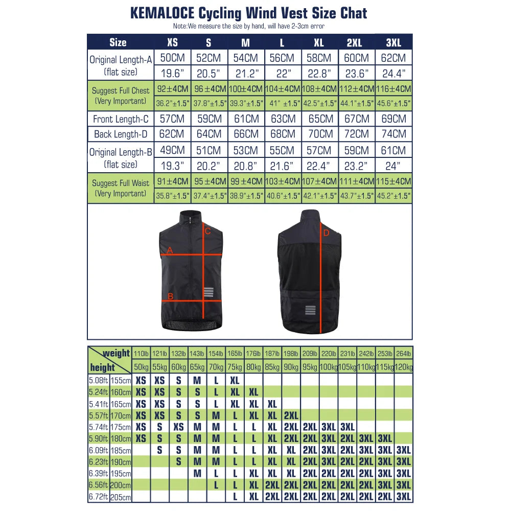 Cycling Vest Wind Navy Blue Men 2023 Sleeveless Bicycle Gilet Black Lightweight Outdoor Windproof MTB Sports Wind Vest