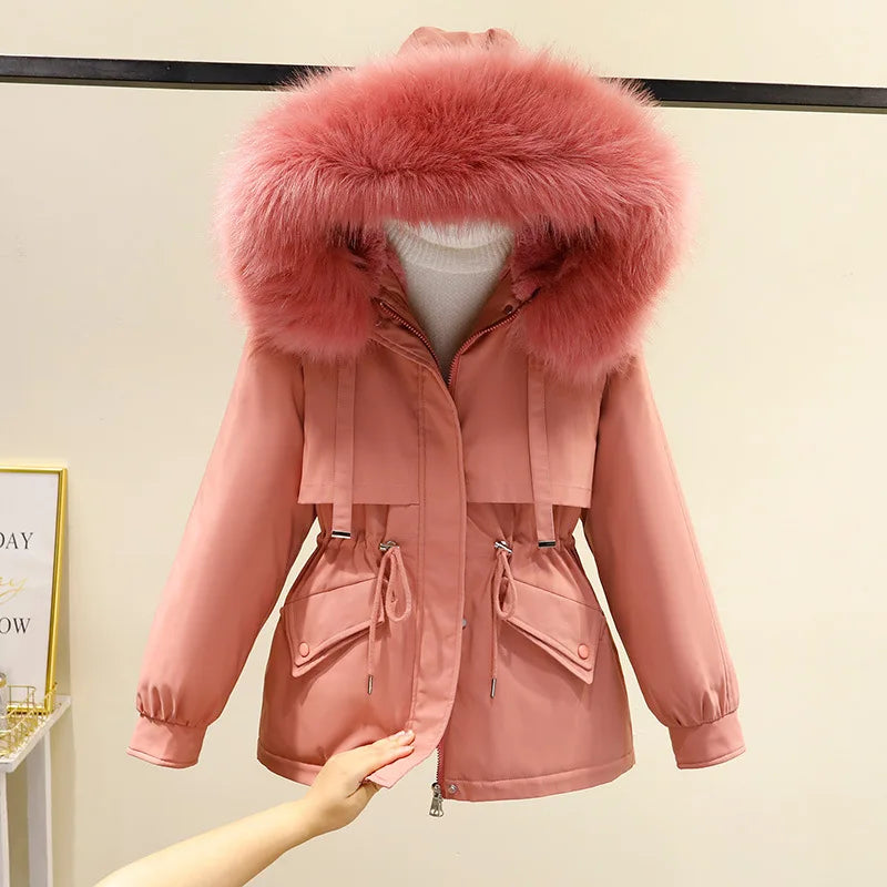 NEW Arrivals 8 Colors S-3XL Plus Size Winter New Pies to Overcome All the Women's Short Cotton-Padded Jacket Loose Coat Jacket Outerwear Coats Casual Streetwear Clothes Women Winter Apparel Supplies