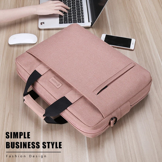 Laptop Bag Case 13.3 14 15.6 17.3 inch Waterproof Notebook Bag for Mac Book Air Pro 13 15 Computer Shoulder Handbag Briefcase Bags