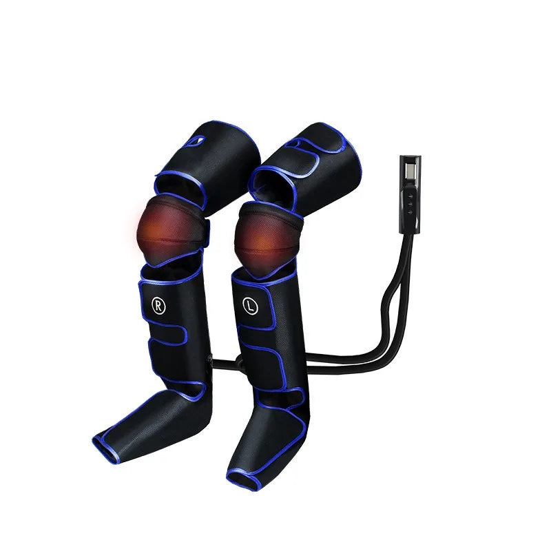Hot Sale Air Compression Leg Foot Blood Therapy Boots Blood Circulator Massager Leg Air Massager  Relaxation Arthritis Pain Relief Health Care Supplies