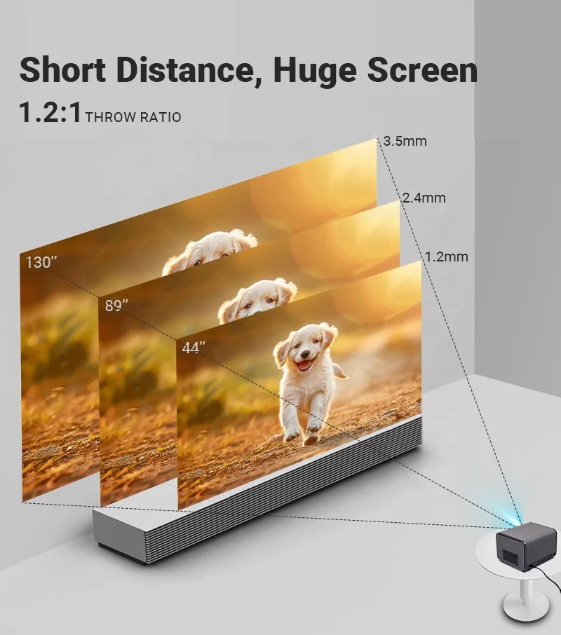 Home Top Quality Auto Focus Native 1080P Outdoor LCD Home Theater High Lumen 800ANSI HI-FI STEREO Portable Business Projector