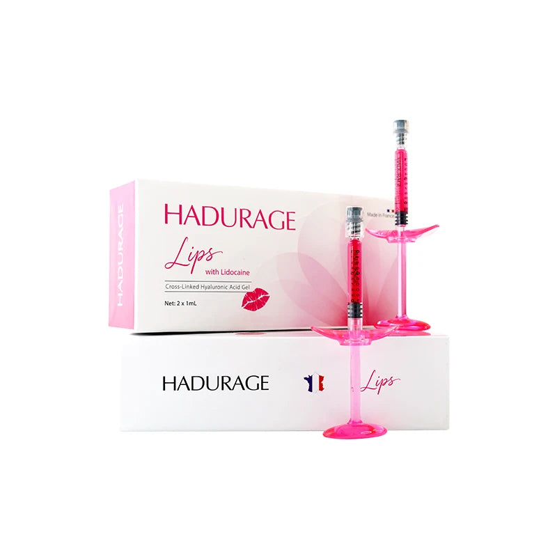 2 Syringes + 4 Needles Set Lips Breast Enhancement 2ml Anti-Aging Cross-Linked Dermal Filler for Lips with Sodium Hyaluronate Gel Women Skin Care Supplies