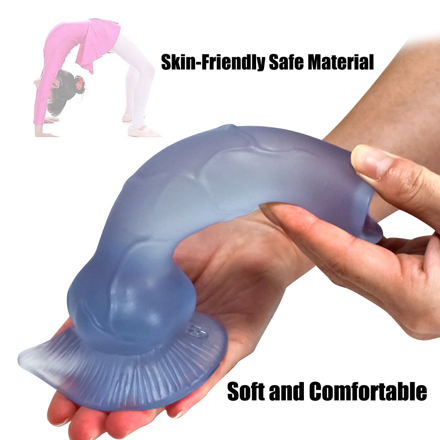 Simulation Dog Penis Huge Dildos Soft Anal Plug Phallus with Suction Cup Stimulate Vagina and Anus Big Dick Sex Toys for Women