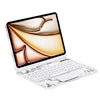 360 Rotating Transparent Magic Keyboard Case for iPad Pro 11-inch & Air 4/5/6 with RGB Backlit US Layout