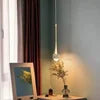 Home Indoor Bedroom Bedside Small Pendant Light Luxury K9 Crystal Hanging Lamp TV Background Wall Bar Counter Single Head Crystal Chandelier Home Lighting Supplies