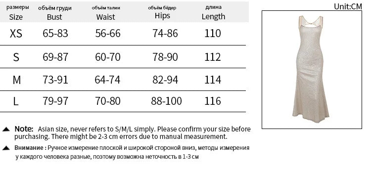 Boutique Gala HOT SALE Sequins Sleeveless Sexy Maxi Dress for Women Fashion Sparkle Backless High Waist Bodycon Night Clubwear Evening Beach Party Shiny Long Maxi Dress Ladies Luxury Apparel Supplies