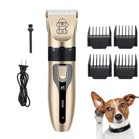 Portable Pet Hair Remover Chipper Grooming Electric Waterproof Shaver Multi-Functional Cat Dog Hair Trimmer