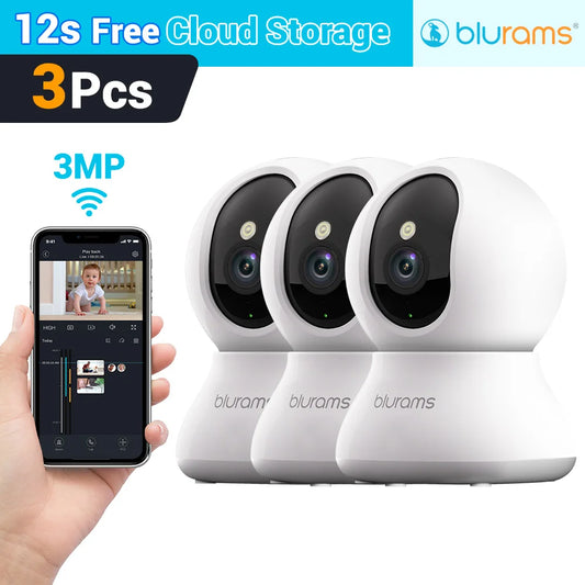 NEW Arrivals 1-4PCS Set 5G Family Baby Monitor Camera 2K HD Home Security Camera with Motion Detection and Two-Way Audio, Easy Setup, Clear Day & Night Vision Home Safety Supplies Protection
