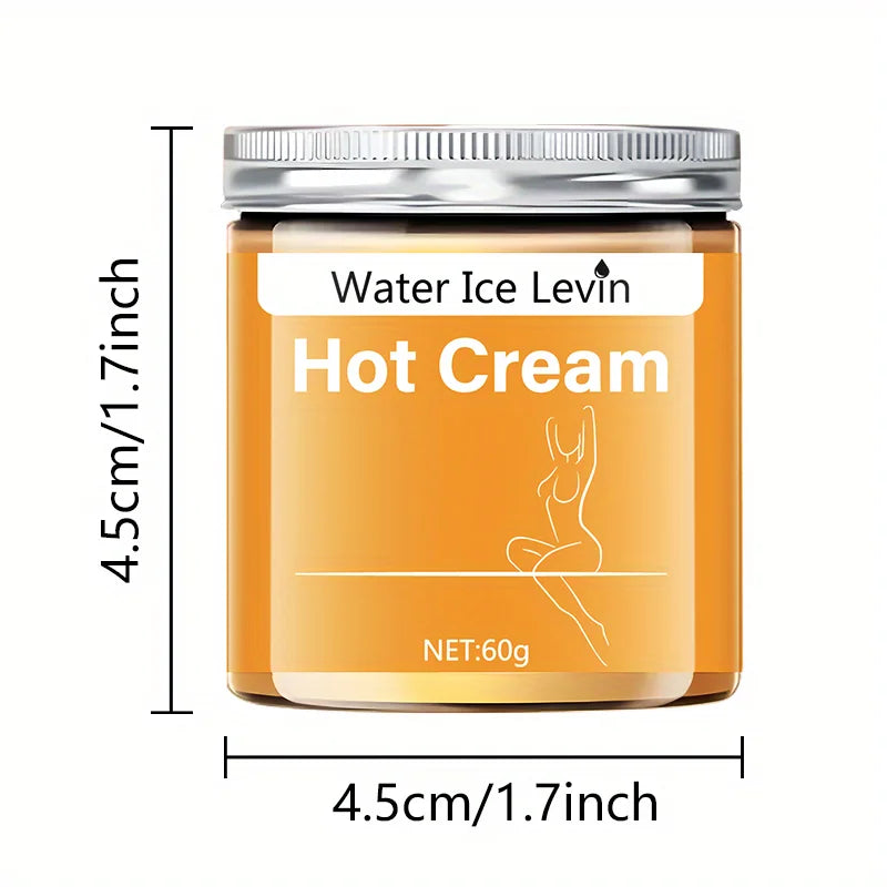 Full Body Fitness Gym Massage Cream, Hot Compress to Tighten Abdominal Muscles Women Men Skin Care Accessories