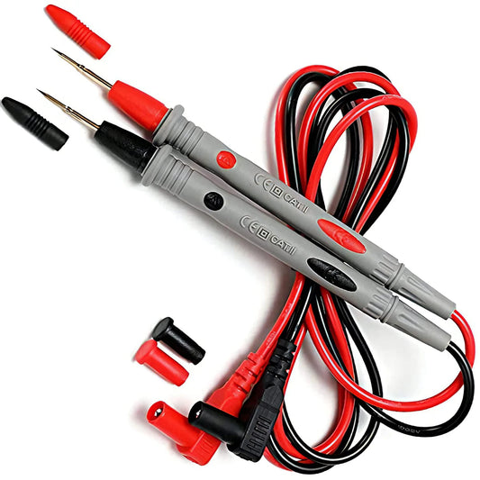NEW Arrivals 20A 1000V Multimeter Test Heads Needle Pin Digital Multi Meter Head Wire Pen Cable Kit Multimeter Voltmeter Silicone Tester Kit