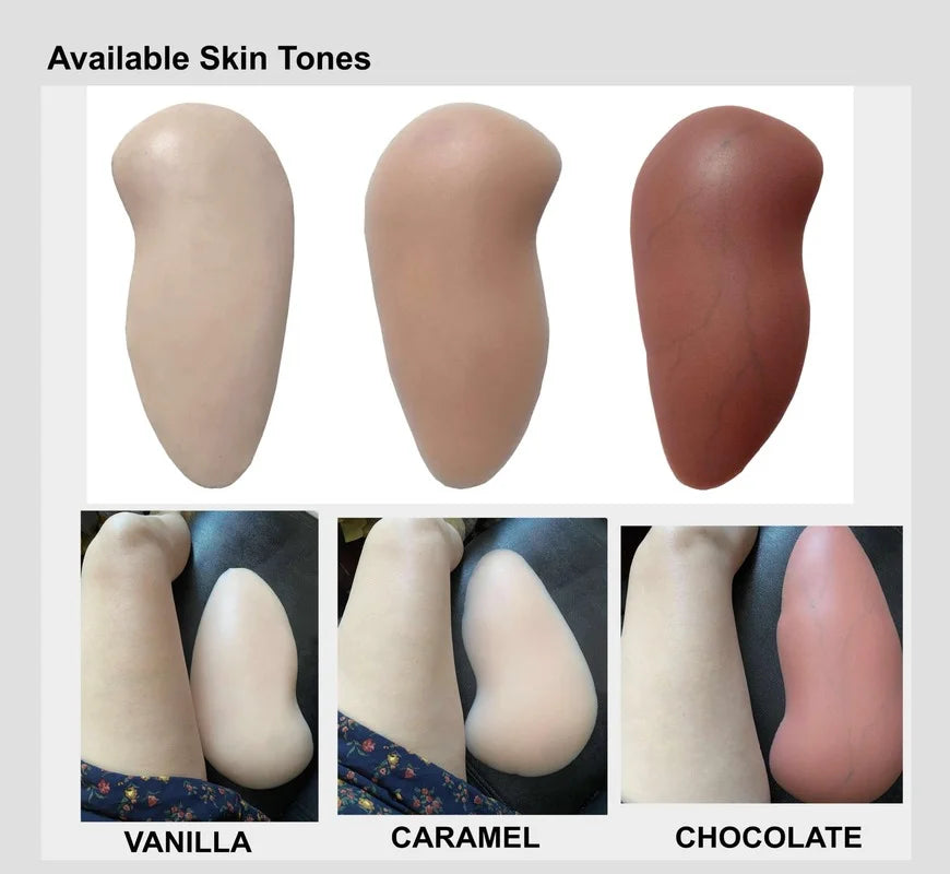 Silicone Thigh Pads Simulate Artificial Skin Skin Texture Real Skin Touch Crotch Enhancement