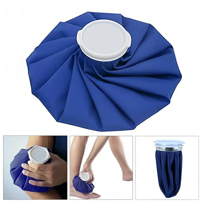 Reusable Ice Bags  Cold Pack Hot Water Bag For Sports Injuries Pain Relief Knee Back Neck Shoulder Therapy Treatment Ice Pack For Head Legs Health Care Accessories