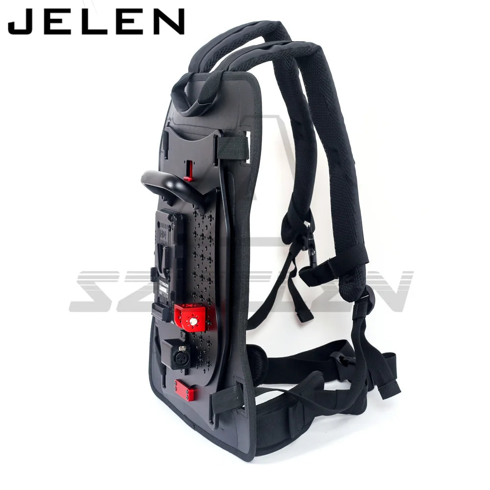 NEW Professional V-Mount B-Mount Battery Power Back XLR 3Pin Power Output Handle Fixing Plate for ARRI S35 Mini LF Camera is Used Separate Outdoor