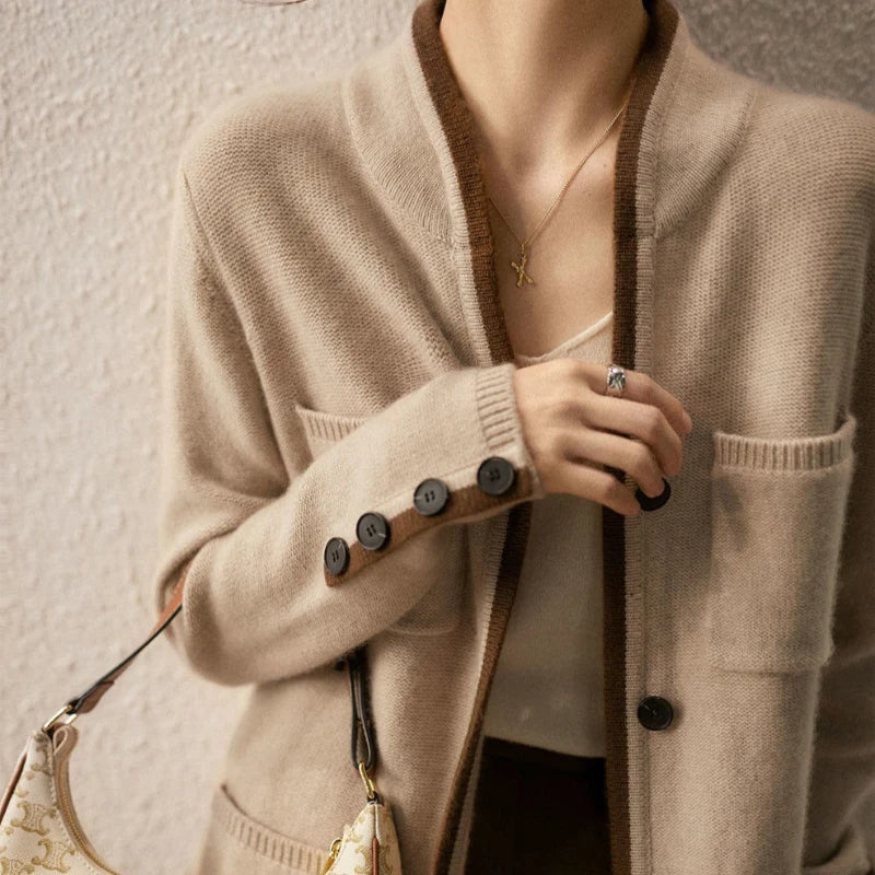 NEW Arrivals M-2XL Loose New In Knitted Handmade Sweater Woman Coat Outerwear Cardigan for Women Korean Style Attractive Fashion Trending Y2K Casual Jackets Ladies Girls Luxury Fashion Clothing Supplies